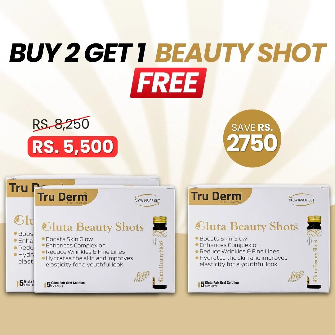 Tru Derm Gluta Beauty Shots Bundle Offer