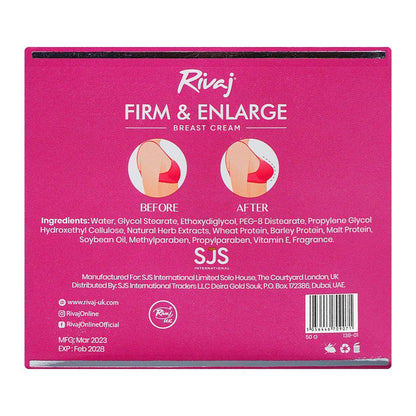 Rivaj Firm And Enlarge Breast Cream
