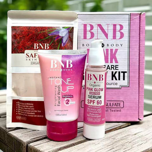 BNB 3 in 1 Glow Kit pink