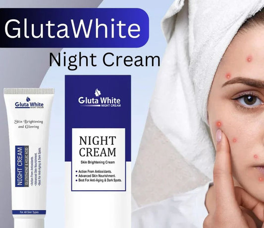Gluta White Night Whitening Cream